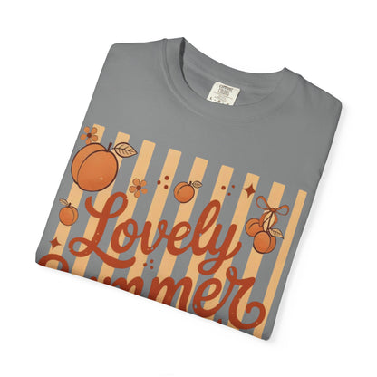 Lovely Summer Time T-Shirt — Retro Orange Fruit Graphic Tee