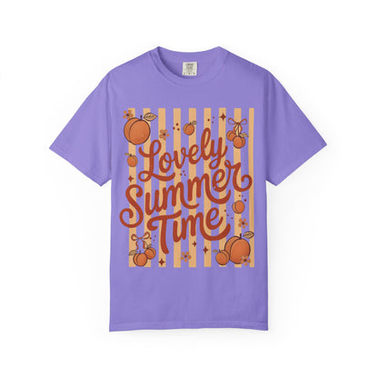 Lovely Summer Time T-Shirt — Retro Orange Fruit Graphic Tee