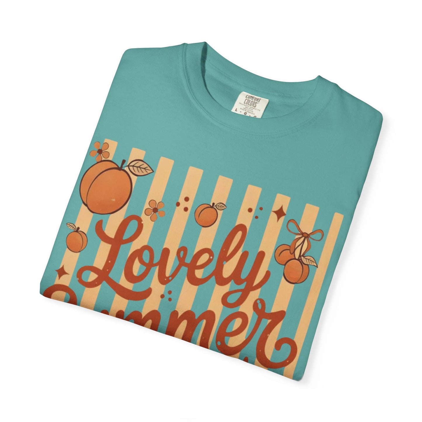 Lovely Summer Time T-Shirt — Retro Orange Fruit Graphic Tee