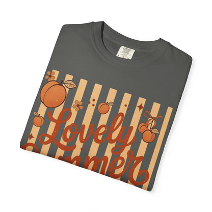 Lovely Summer Time T-Shirt — Retro Orange Fruit Graphic Tee