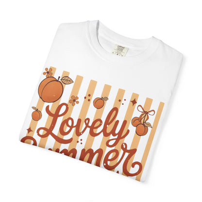 Lovely Summer Time T-Shirt — Retro Orange Fruit Graphic Tee