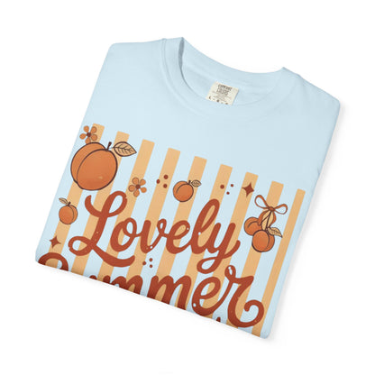 Lovely Summer Time T-Shirt — Retro Orange Fruit Graphic Tee