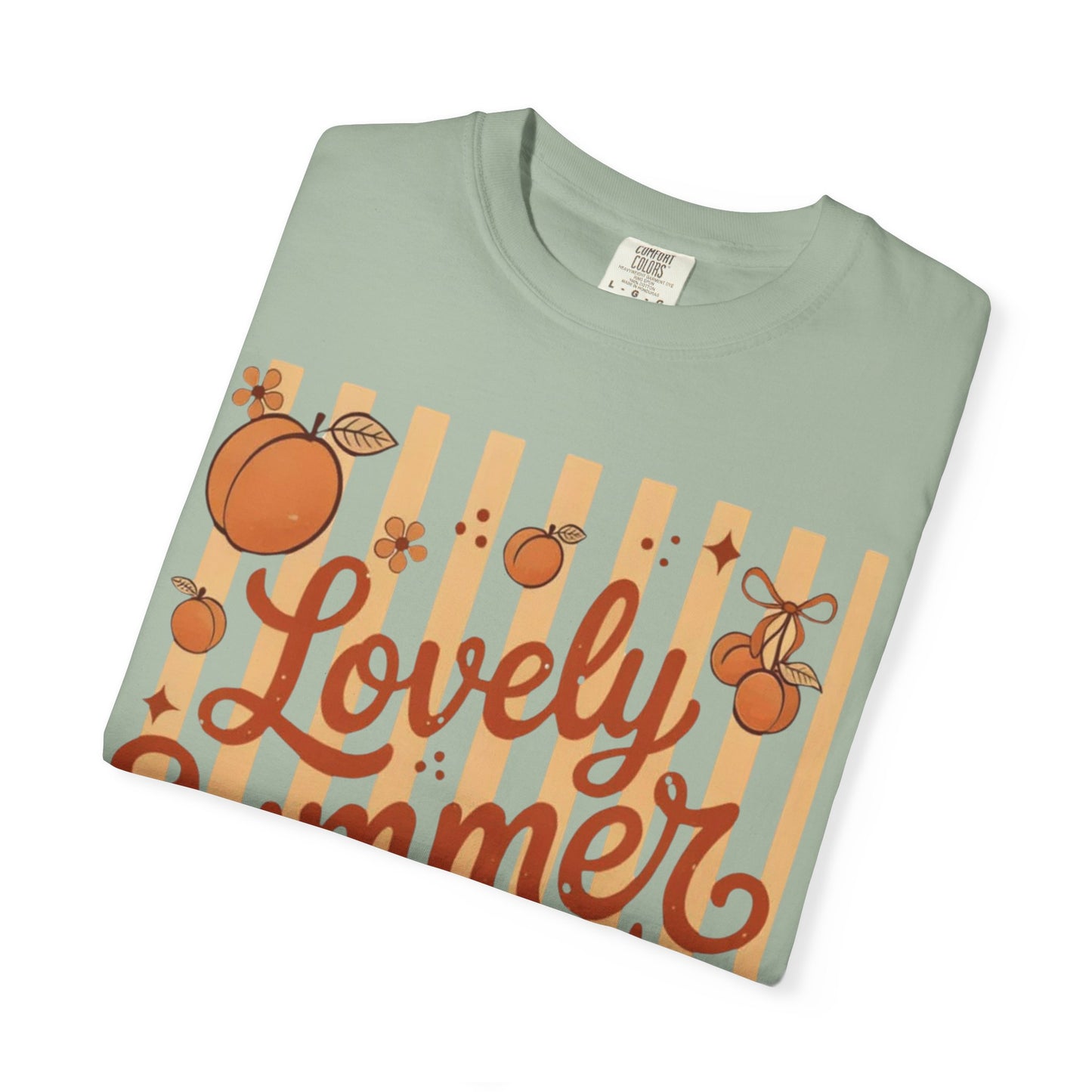 Lovely Summer Time T-Shirt — Retro Orange Fruit Graphic Tee