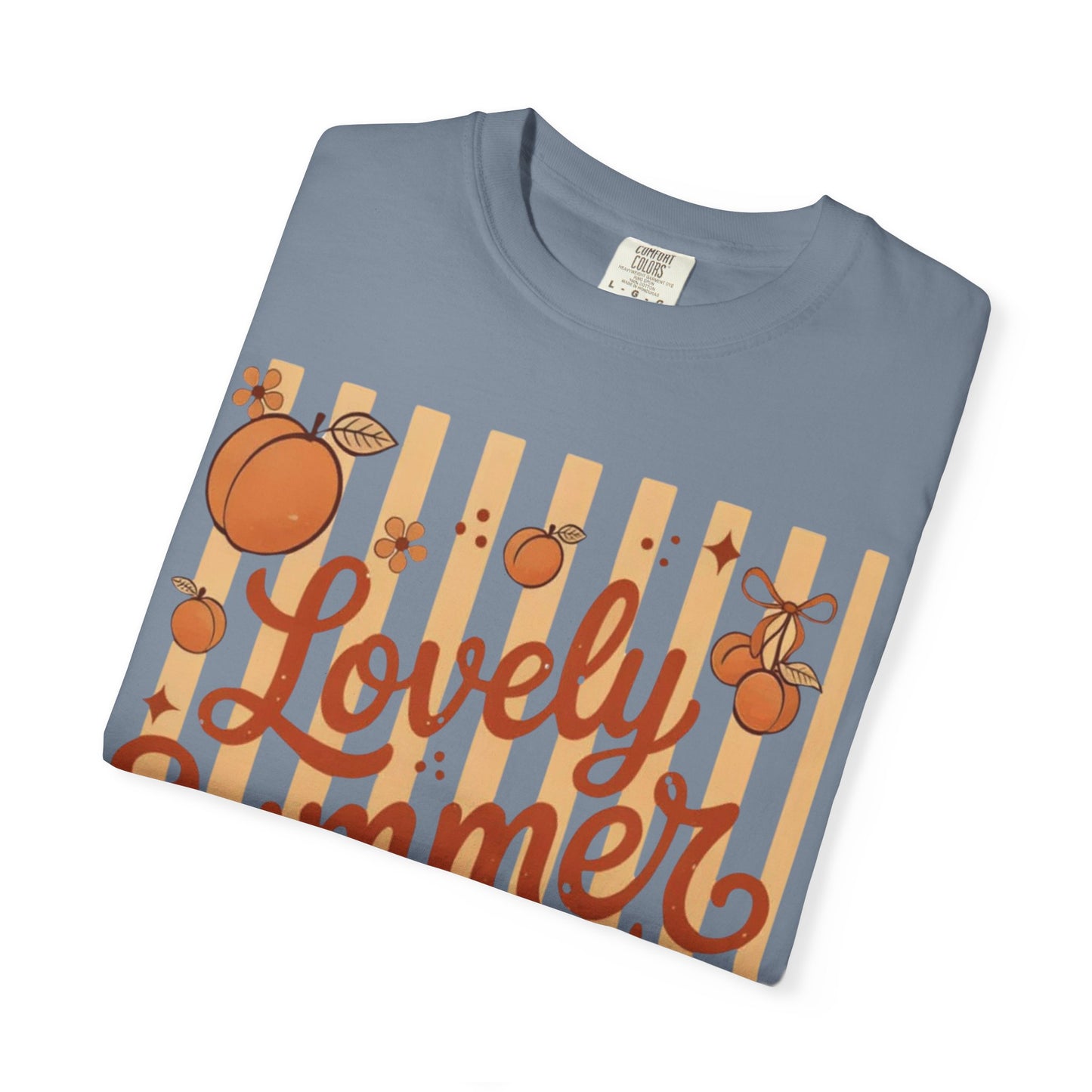 Lovely Summer Time T-Shirt — Retro Orange Fruit Graphic Tee