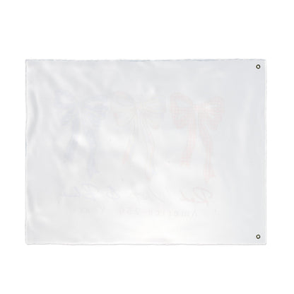 America 250 Red White & Blue Decorative Flag — Double-Sided Patriotic Bow Garden Flag